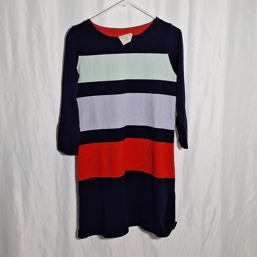 AlliHop Colorful Striped Mini Dress